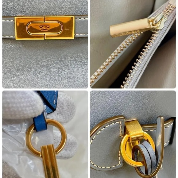 LEE RADZIWILL PEBBLED SMALL DOUBLE BAG - Picture 9 of 9